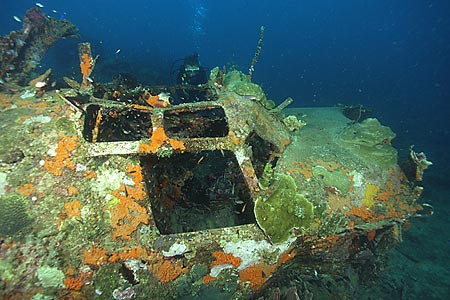 B-24 Flugzeugwrack