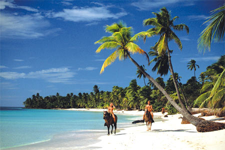 Reiten am Strand
