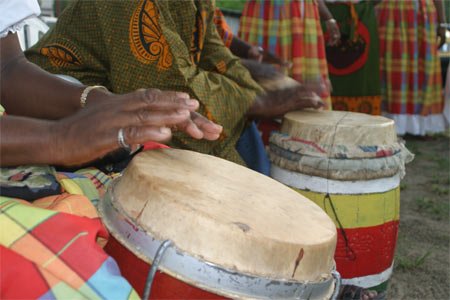 Traditionelles Trommeln