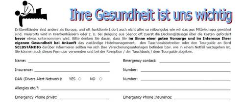 Tauchversicherung