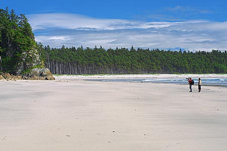 Strandwanderung